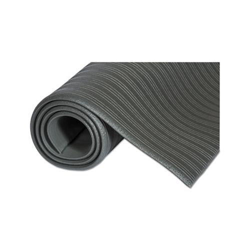 Ribbed Vinyl Anti-fatigue Mat, 24 X 36, Gray