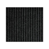 Needle-rib Wiper-scraper Mat, Polypropylene, 36 X 48, Charcoal