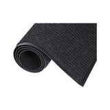 Needle Rib Wipe And Scrape Mat, Polypropylene, 36 X 60, Charcoal