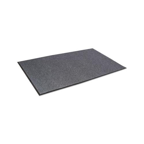 Needle Rib Wipe And Scrape Mat, Polypropylene, 48 X 72, Gray