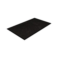 Safewalk-light Drainage Safety Mat, Rubber, 36 X 60, Black