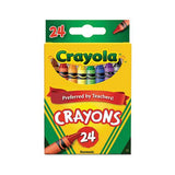 Classic Color Crayons, Peggable Retail Pack, 24 Colors