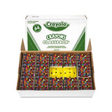 Classpack Regular Crayons, Assorted, 13 Caddies, 832-box