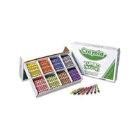 Jumbo Classpack Crayons, 25 Each Of 8 Colors, 200-set