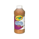 Artista Ii Washable Tempera Paint, Brown, 16 Oz