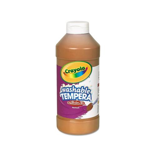 Artista Ii Washable Tempera Paint, Brown, 16 Oz