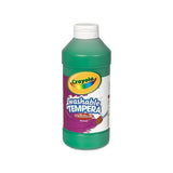 Artista Ii Washable Tempera Paint, Green, 16 Oz