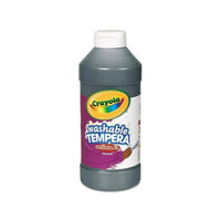 Artista Ii Washable Tempera Paint, Black, 16 Oz