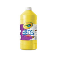 Artista Ii Washable Tempera Paint, Yellow, 32 Oz