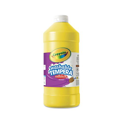 Artista Ii Washable Tempera Paint, Yellow, 32 Oz