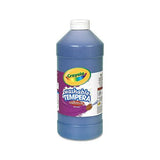 Artista Ii Washable Tempera Paint, Blue, 32 Oz