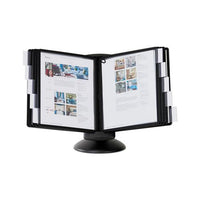 Sherpa Motion Desk Reference System, 10 Panels, Black Borders