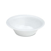 Quiet Classic Laminated Foam Dinnerware, Bowl, 12oz, White, 125-pack