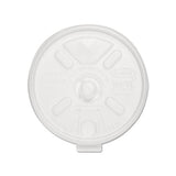 Liftn'lock Lids, 10-14oz Cups, Translucent, 100-sleeve, 10 Sleeves-carton