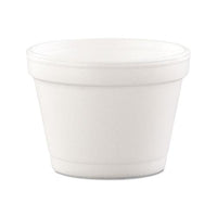 Bowl Containers, Foam, 4oz, White, 1000-carton