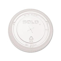 Pete Flat Straw-slot Cold Cup Lids, Fits 16-24oz, 100-pack, 10 Packs-carton