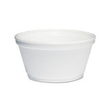 Foam Container, 8oz, White, 1000-carton