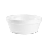 Foam Container, 8 Oz, White, Squat, 500-carton