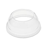 Lid,pet,dome,w-hole,clr