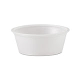 Polystyrene Portion Cups, 1.5 Oz, Translucent, 2,500-carton