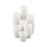 Polystyrene Portion Cups, 4 Oz, Translucent, 250-bag, 10 Bags-carton