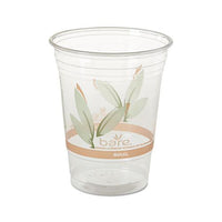 Bare Eco-forward Rpet Cold Cups, 16-18 Oz, Clear, 50-pack, 1000-carton