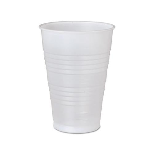 Conex Galaxy Polystyrene Plastic Cold Cups, 16 Oz, 50-bag