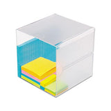 Stackable Cube Organizer, 6 X 6 X 6, Clear