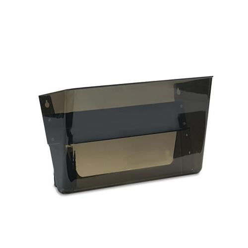 Magnetic Docupocket Wall File, Letter, 13 X 7 X 4, Smoke