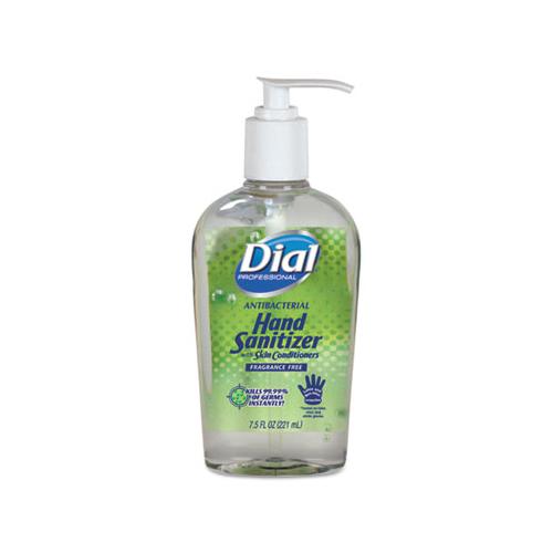 Antibacterial With Moisturizers Gel Hand Sanitizer, 7.5 Oz, Pump, Fragrance-free