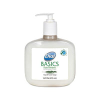 Basics Liquid Hand Soap, Fresh Floral, 16 Oz Pump, 12-carton
