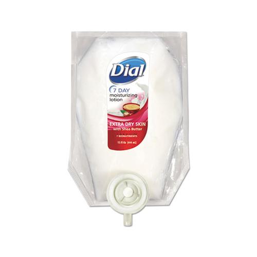 Extra Dry 7-day Moisturizing Lotion With Shea Butter, Floral, 15 Oz Refill, 6-carton