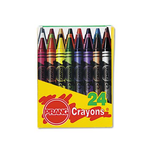 Crayons Made With Soy, 24 Colors-box