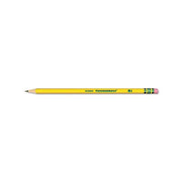 Pre-sharpened Pencil, Hb (#2), Black Lead, Yellow Barrel, Dozen