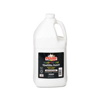 Ready-to-use Tempera Paint, White, 1 Gal