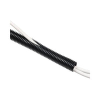 Cable Tidy Tube, 1" Diameter X 43" Long, Black