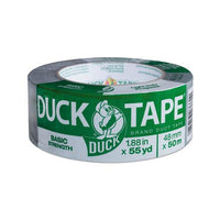 Utility Duct Tape, 3" Core, 1.88" X 55 Yds, Silver