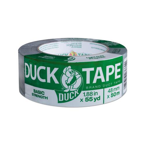 Utility Duct Tape, 3" Core, 1.88" X 55 Yds, Silver
