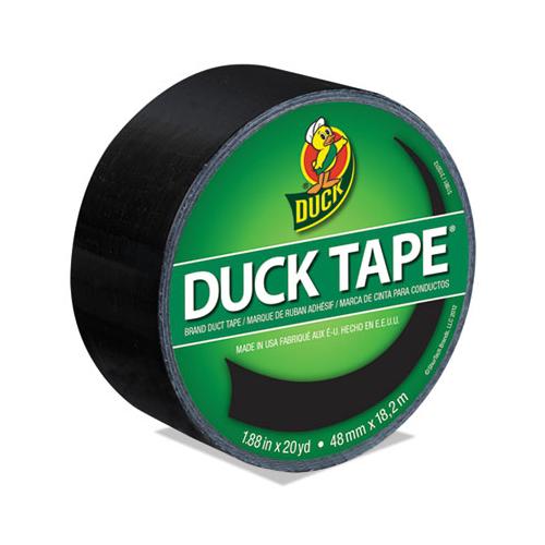 Colored Duct Tape, 3" Core, 1.88" X 20 Yds, Black