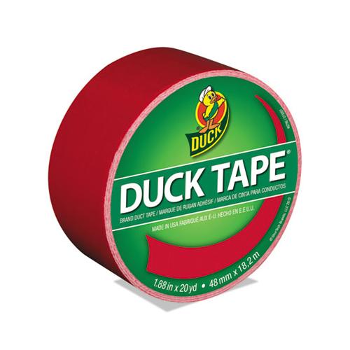 Colored Duct Tape, 3" Core, 1.88" X 20 Yds, Red