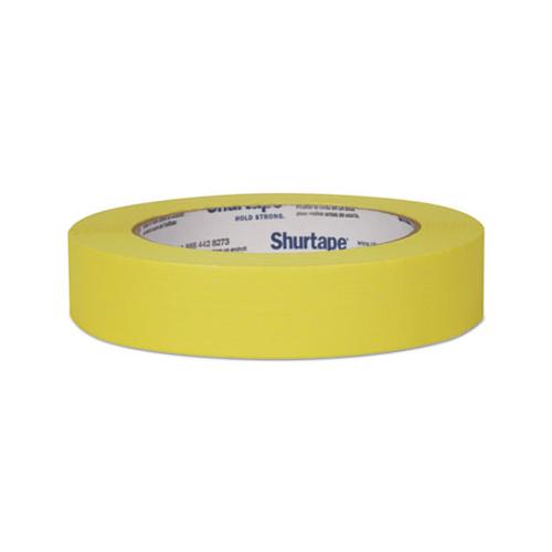 Color Masking Tape, 3" Core, 0.94" X 60 Yds, Yellow