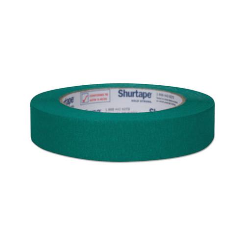 Color Masking Tape, 3" Core, 0.94" X 60 Yds, Green