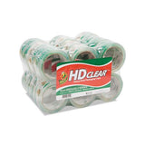 Heavy-duty Carton Packaging Tape, 3" Core, 1.88" X 55 Yds, Clear, 24-pack