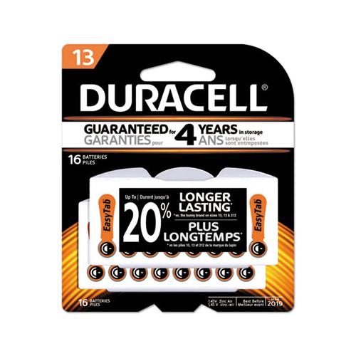 Hearing Aid Battery, #13, 16-pack