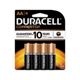 Coppertop Alkaline Aa Batteries, 4-pack