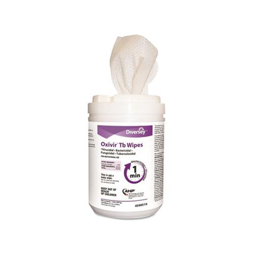 Oxivir Tb Disinfectant Wipes, 6 X 7, White, 160-canister, 12 Canisters-carton