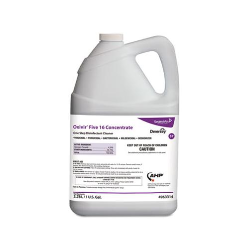 Five 16 One-step Disinfectant Cleaner, 1 Gal Bottle, 4-carton