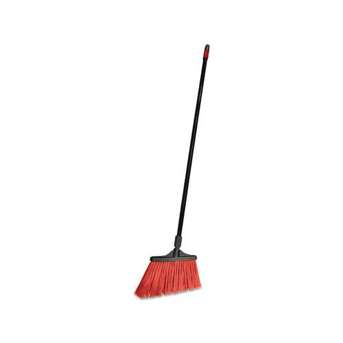 Maxistrong Angle Broom, Polypropylene Bristles, 56" Handle, Black, 6-carton