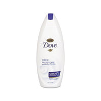 Dove Body Wash Deep Moisture, 12 Oz Bottle, 6-carton
