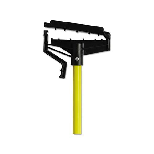 Quick-change Mop Handle, 60", Fiberglass, Yellow